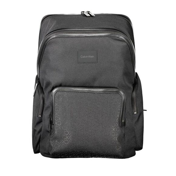Calvin Klein Black Polyester Men's Men's Backpack